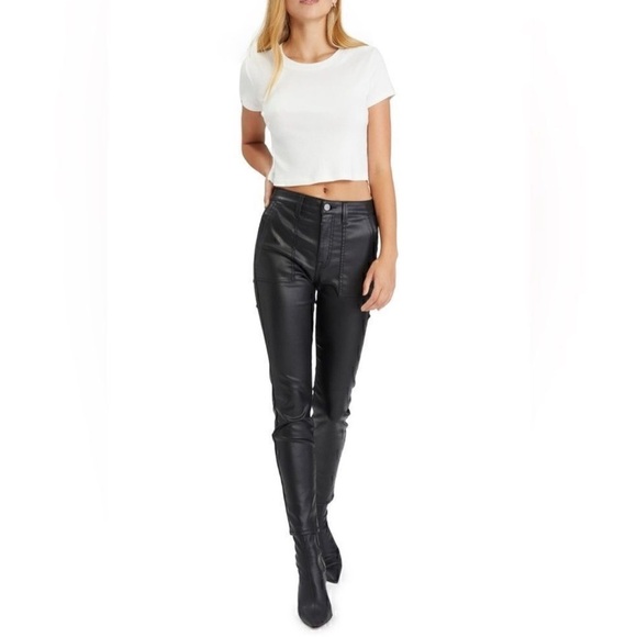 NWT Women Sanctuary Standard Surplus Hayden Coated Ankle Olive Green size 31 - Picture 1 of 16